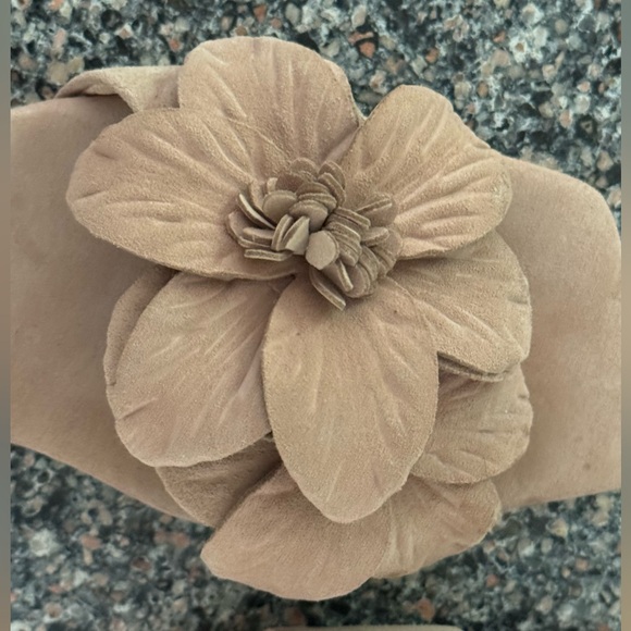 Jeffrey Campbell Petals Sandals in Neutral Suede - Picture 8 of 9